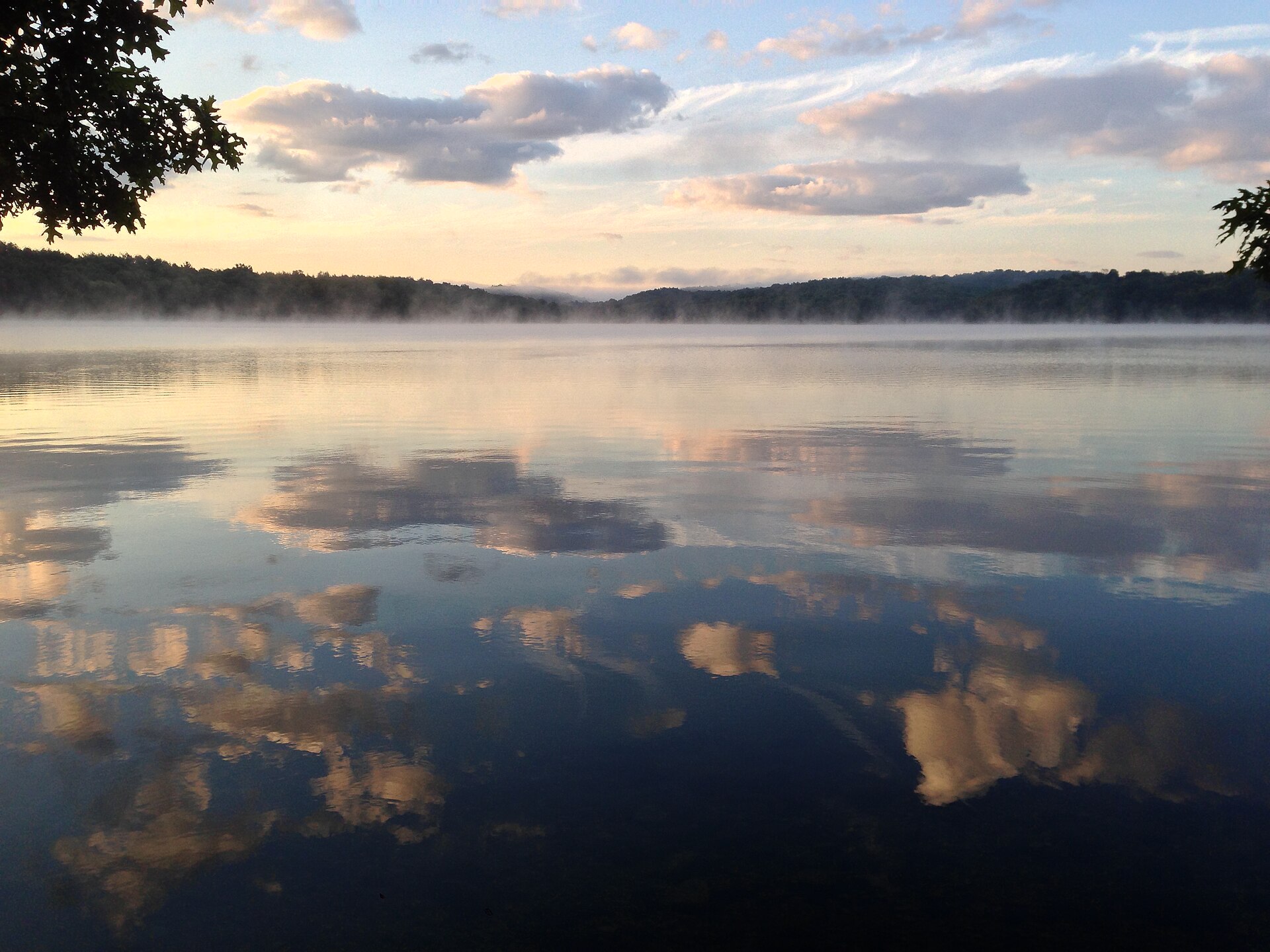 Cross River Reservoir Reflection