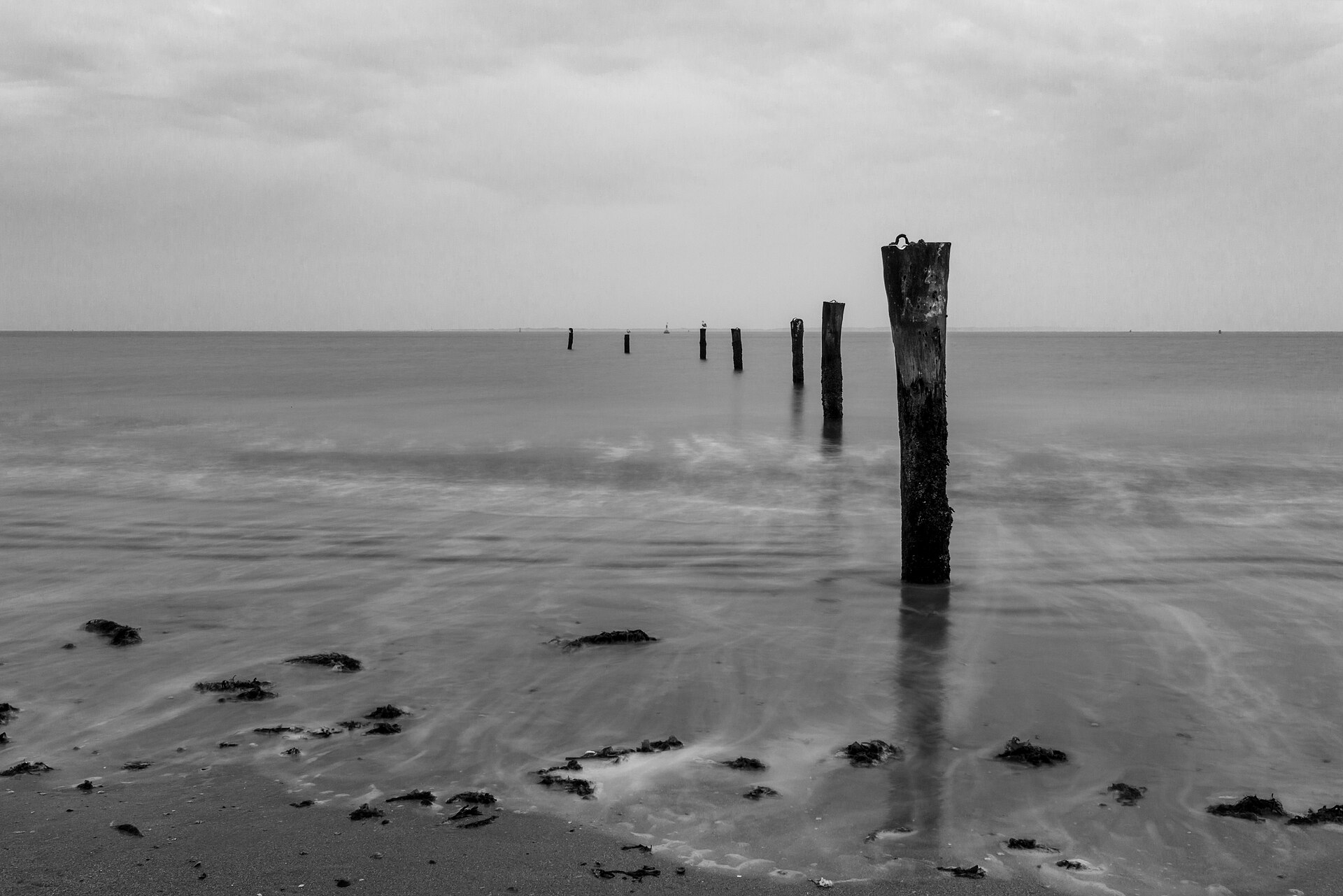 Norderney, Weststrand -- 2016 -- 5157 (bw)